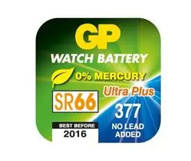 GP SR66 (G4) Silver Oxide Battery 1.55V